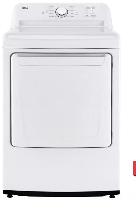 LG DLE6100W dryer